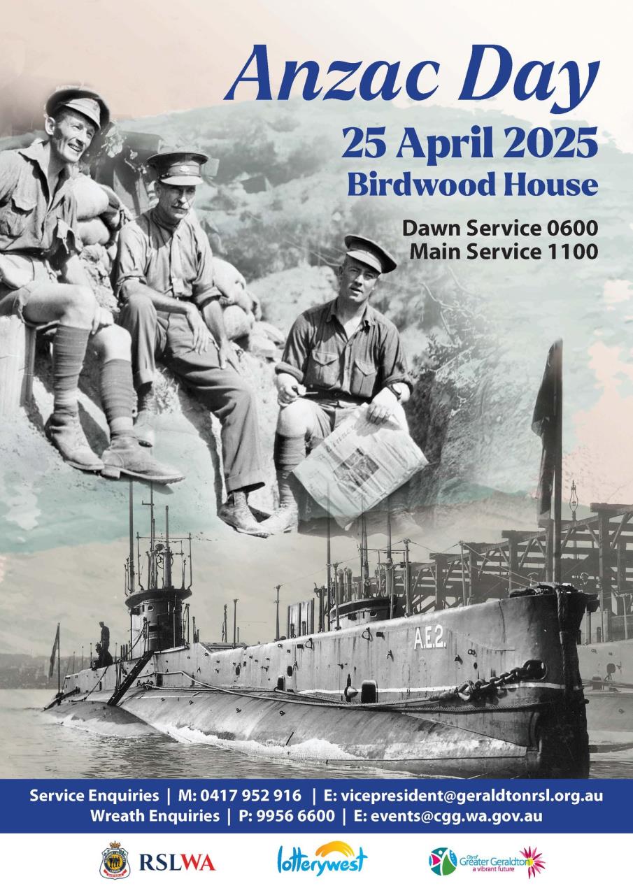 Anzac Day 2025 Geraldton
