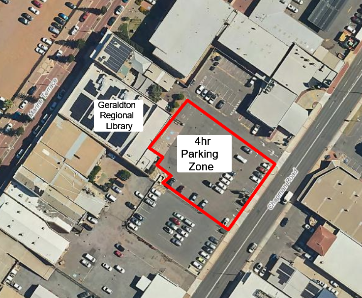 Site map of carpark 2