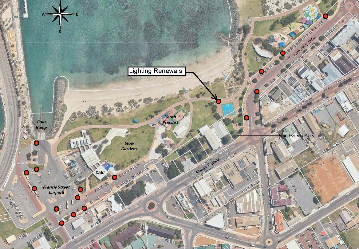 SIte map of works