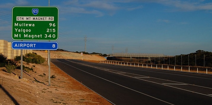 Geraldton Mount Magnet Road