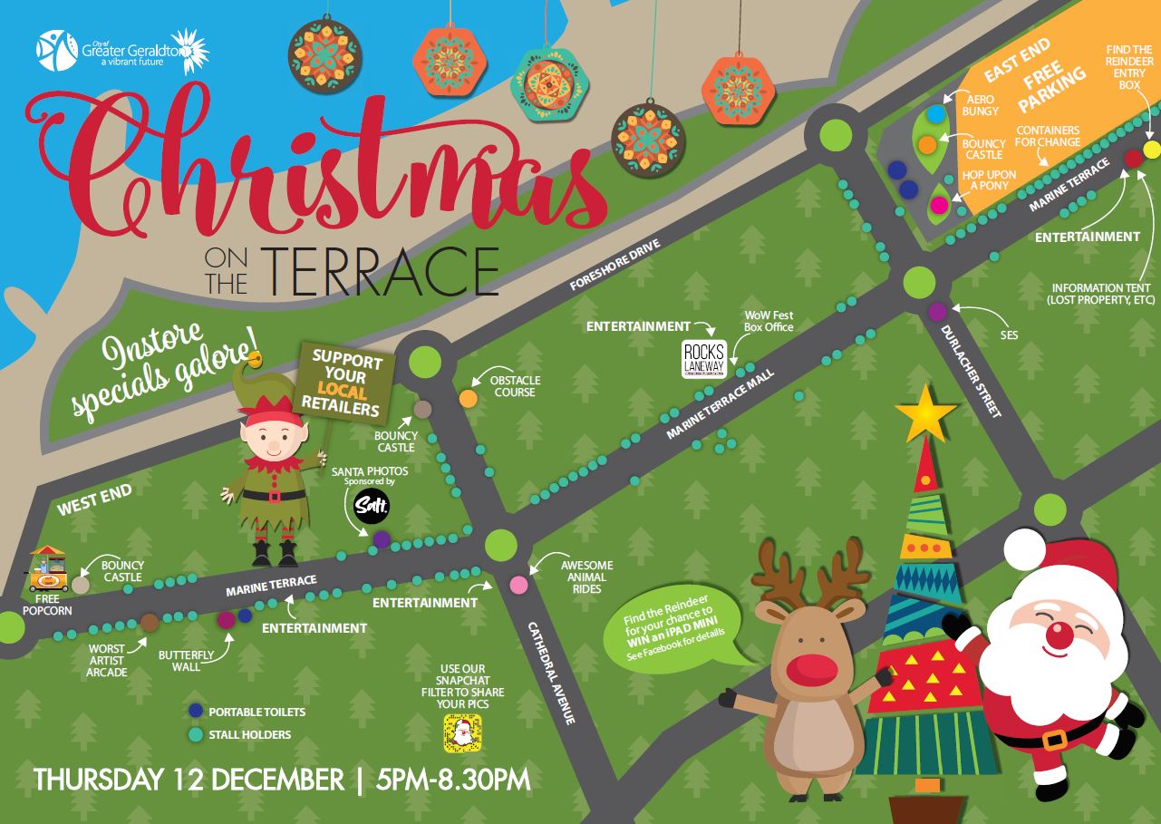 Christmas on the Terrace map