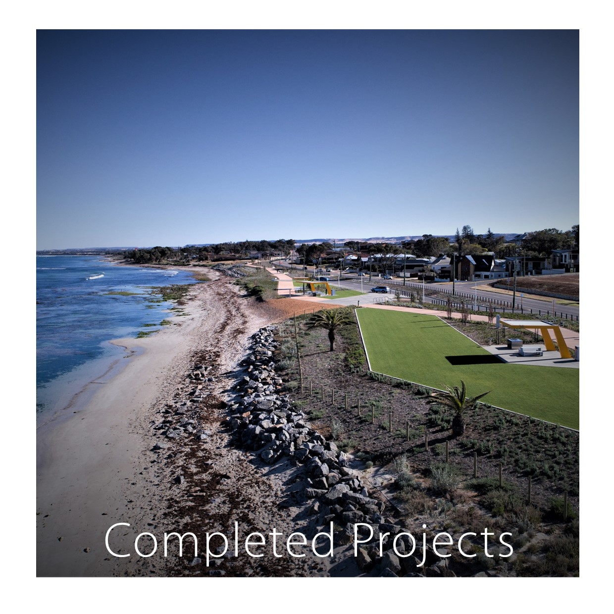 Completed coastal adaptation projects