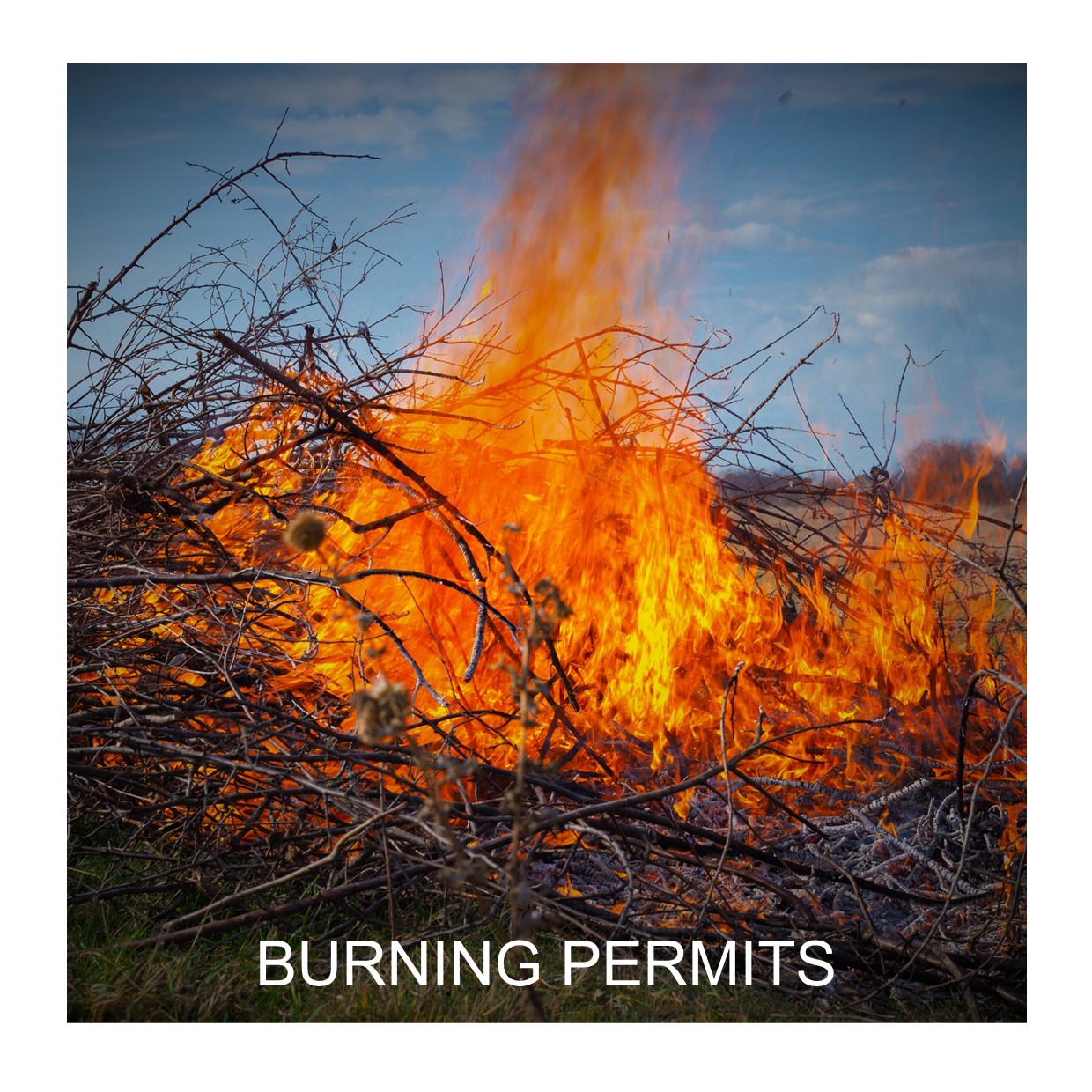 Buring Permits Icon