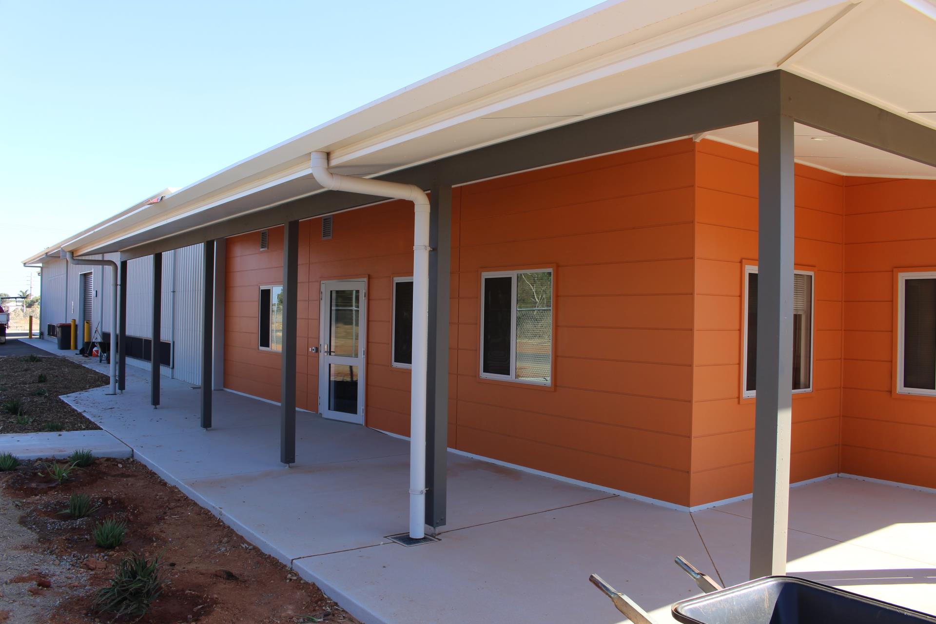 The newly constructed Geraldton Animal Management Facility.