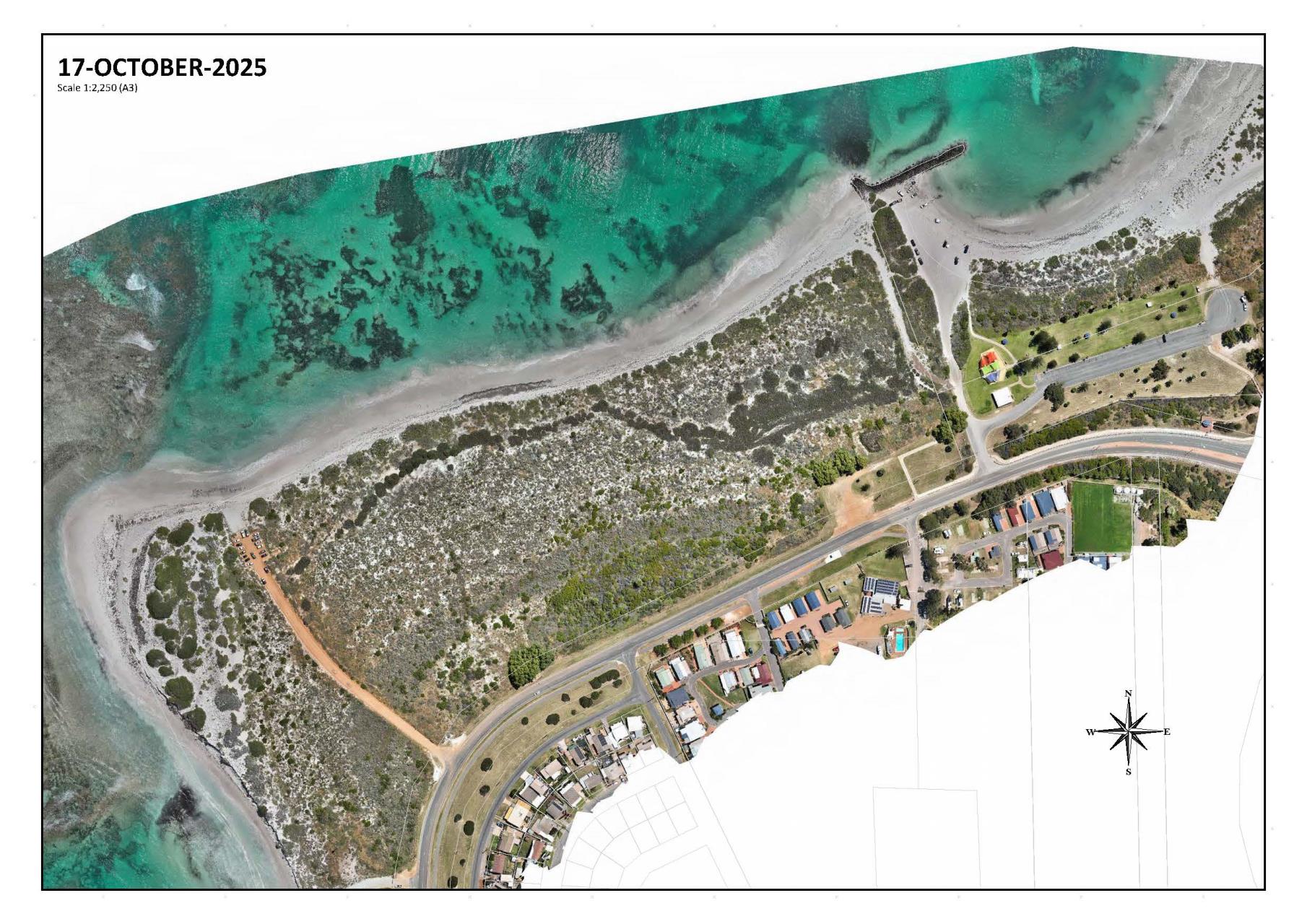 Pages Beach Aerail Image October 2025