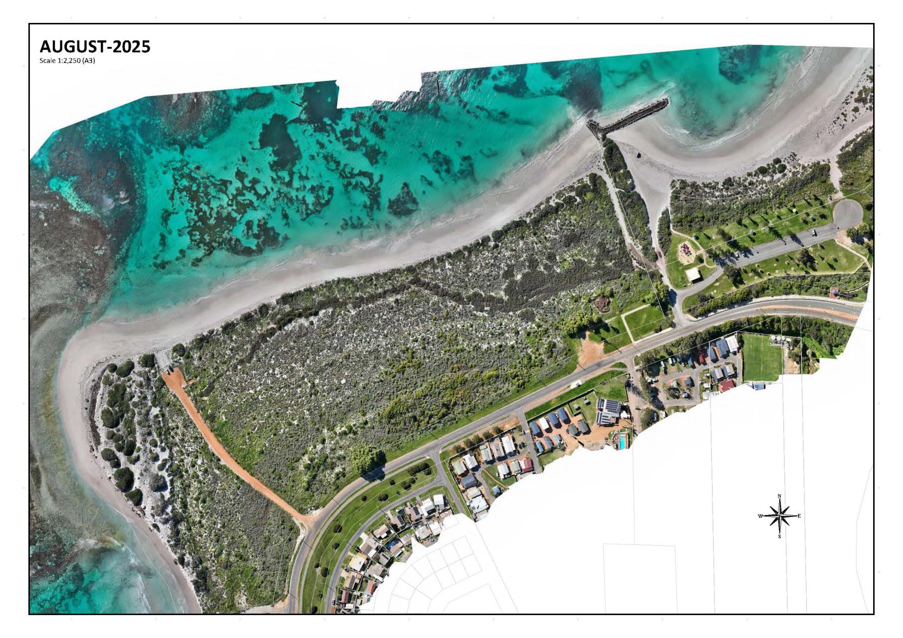 Pages Beach Aerail Image August 2025