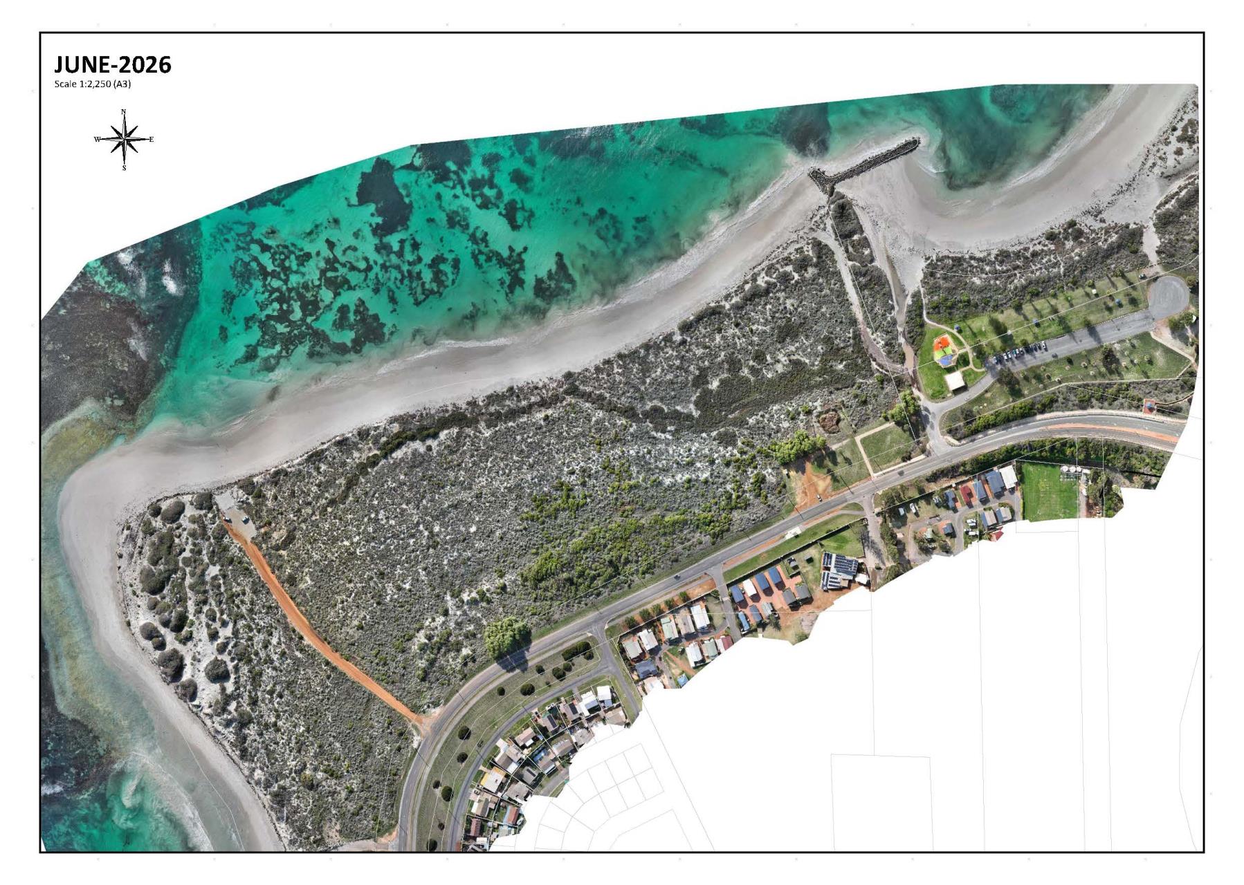 Aerial Image Pages Beach May 2026