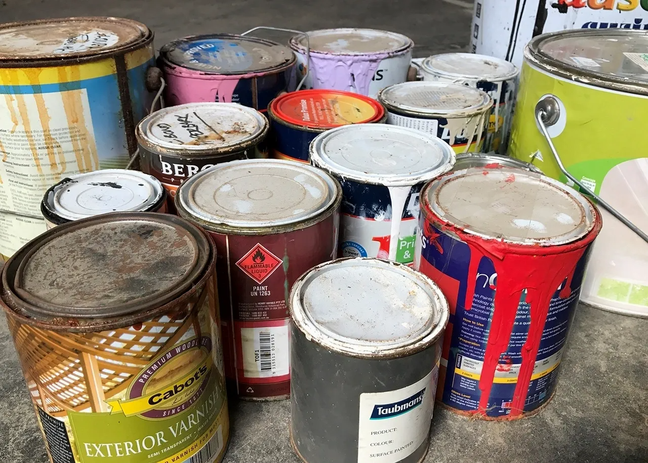 Paint cans