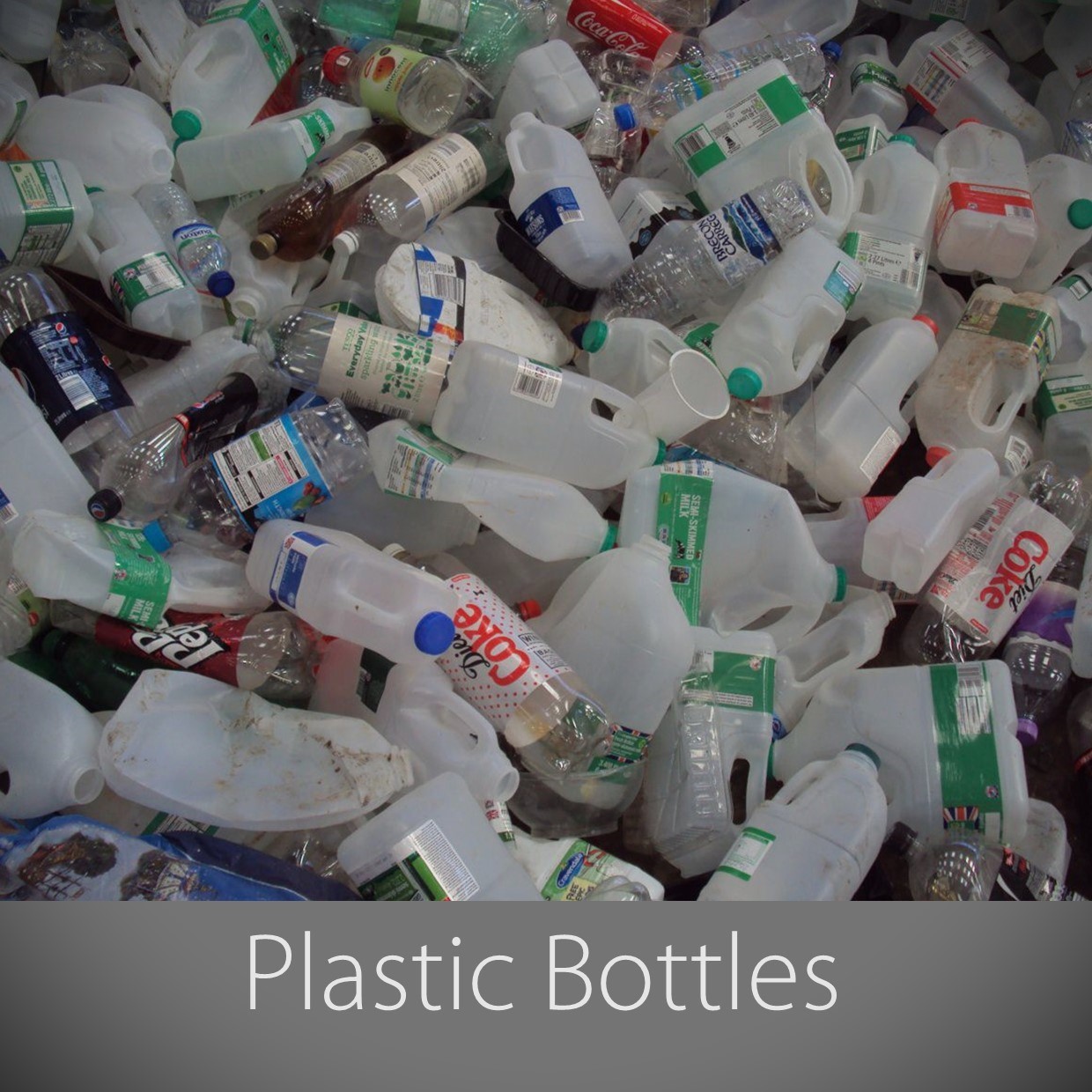 plastic bottles