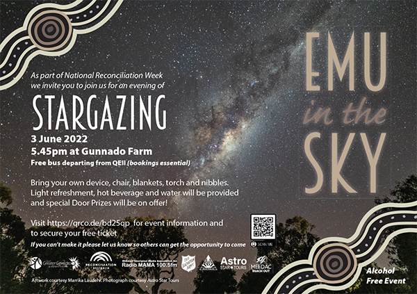 Emu in the Sky invite