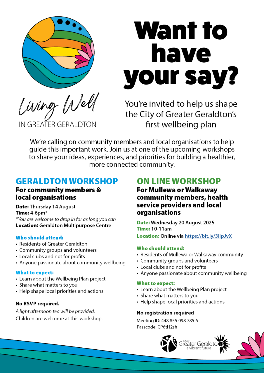 Workshops Flyer