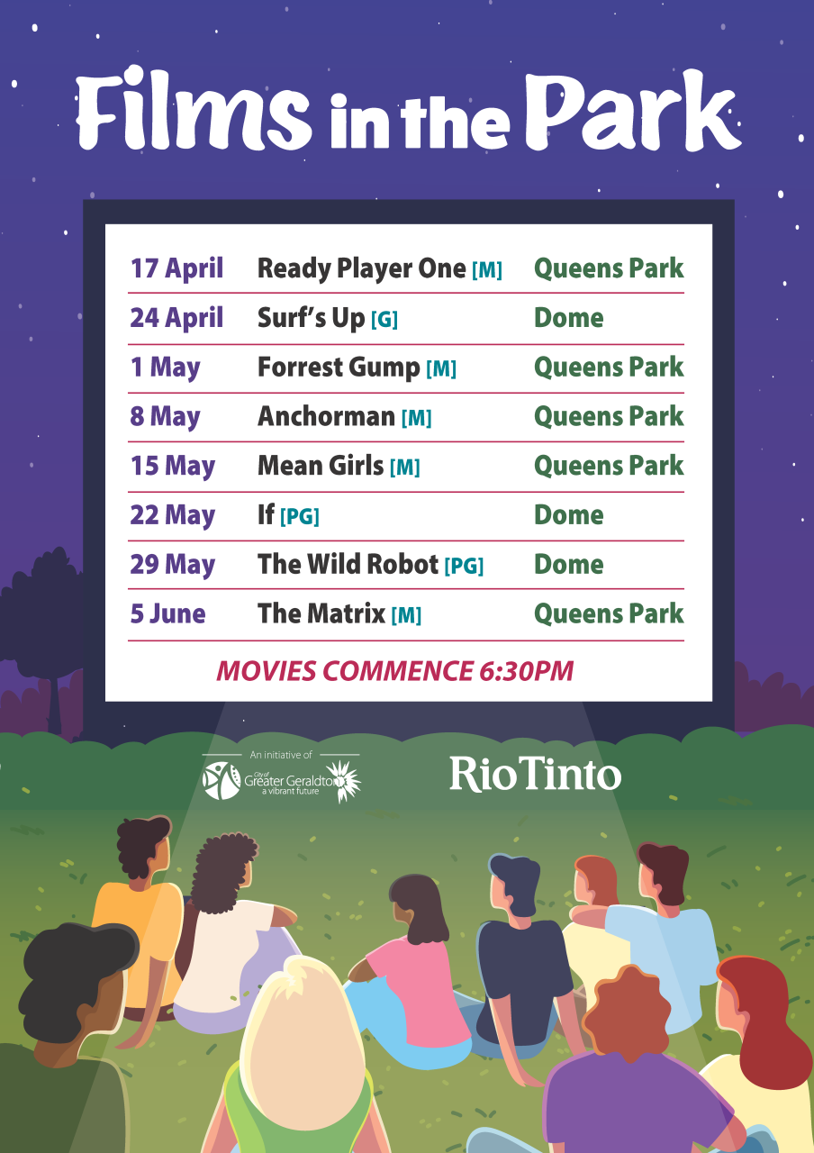 Films in the Park 2026