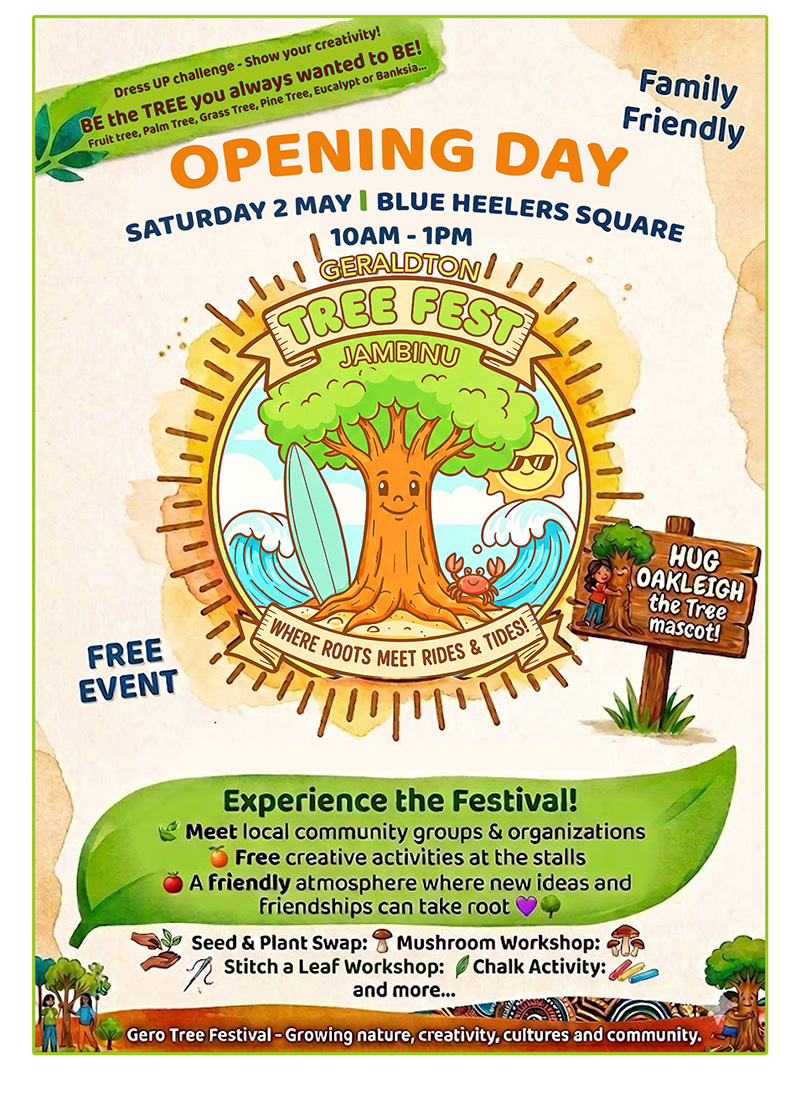 Geraldton Tree Fest Poster
