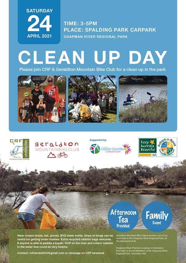 CRF Clean Up Day flyer