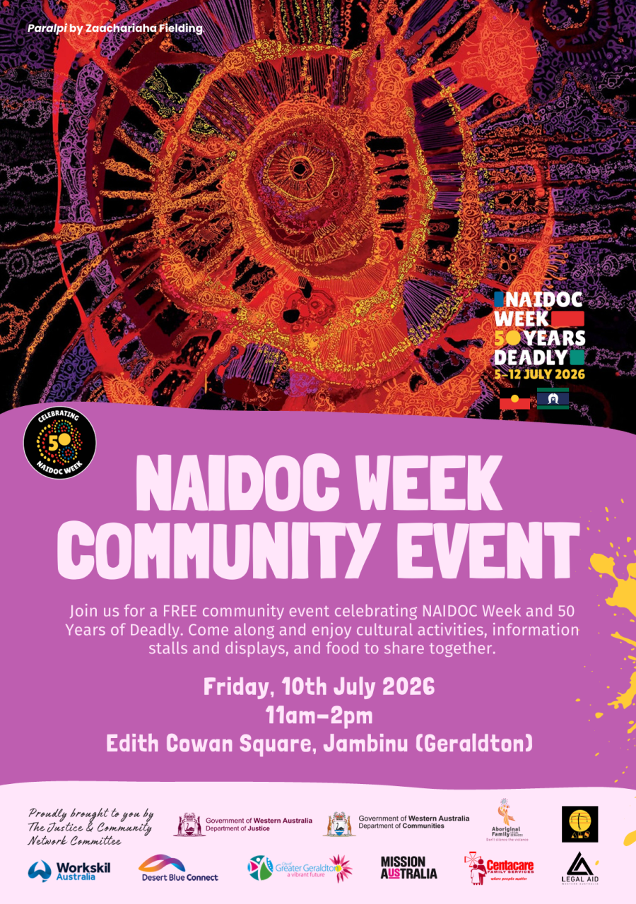 NAIDOC Community Event banner