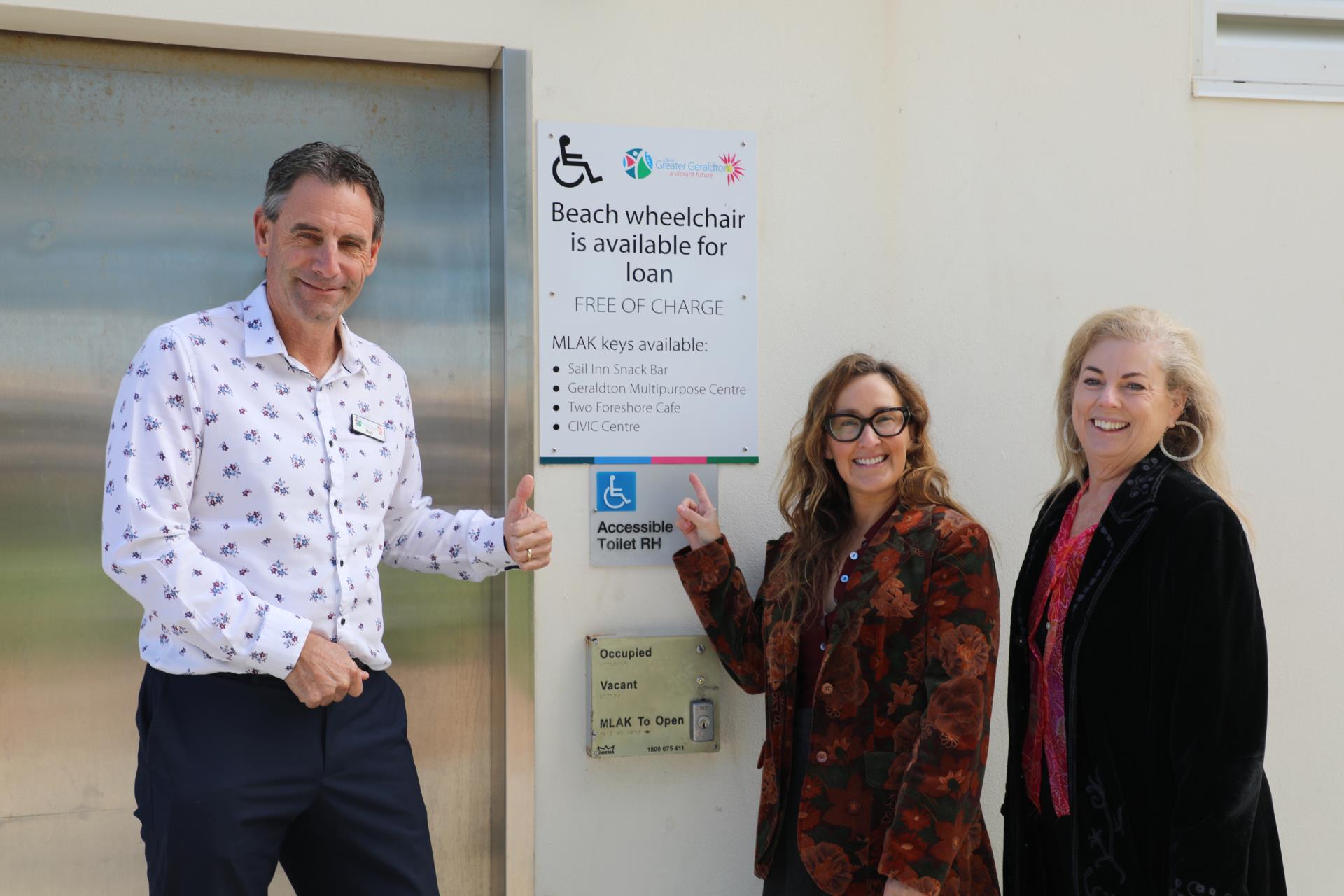 Changing Places facility Geraldton Foreshore