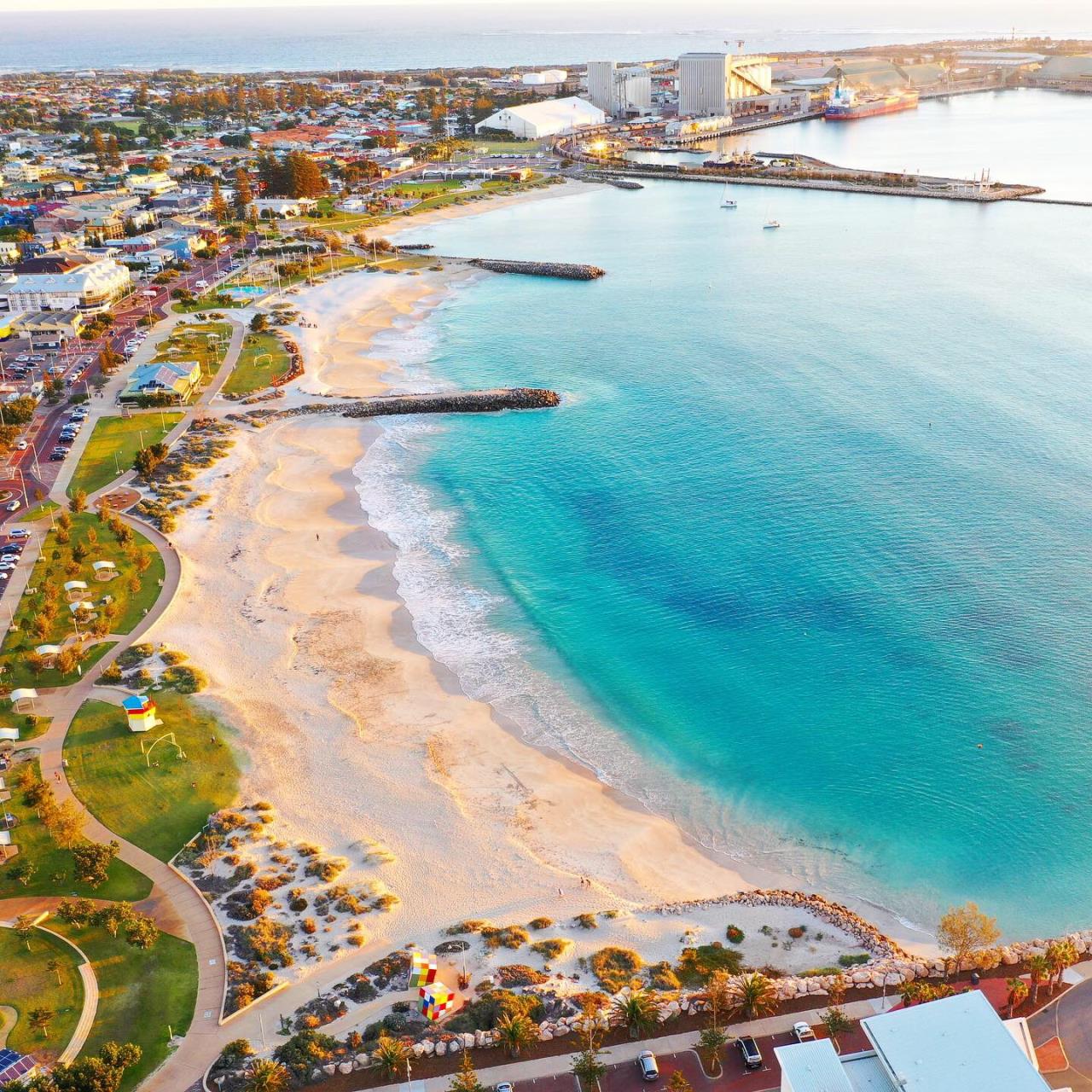 The City of Greater Geraldton have rolled out a tourism campaign to attract people from around the state to stay and play. Photo of the Geraldton Foreshore taken by @thomastribe. 
