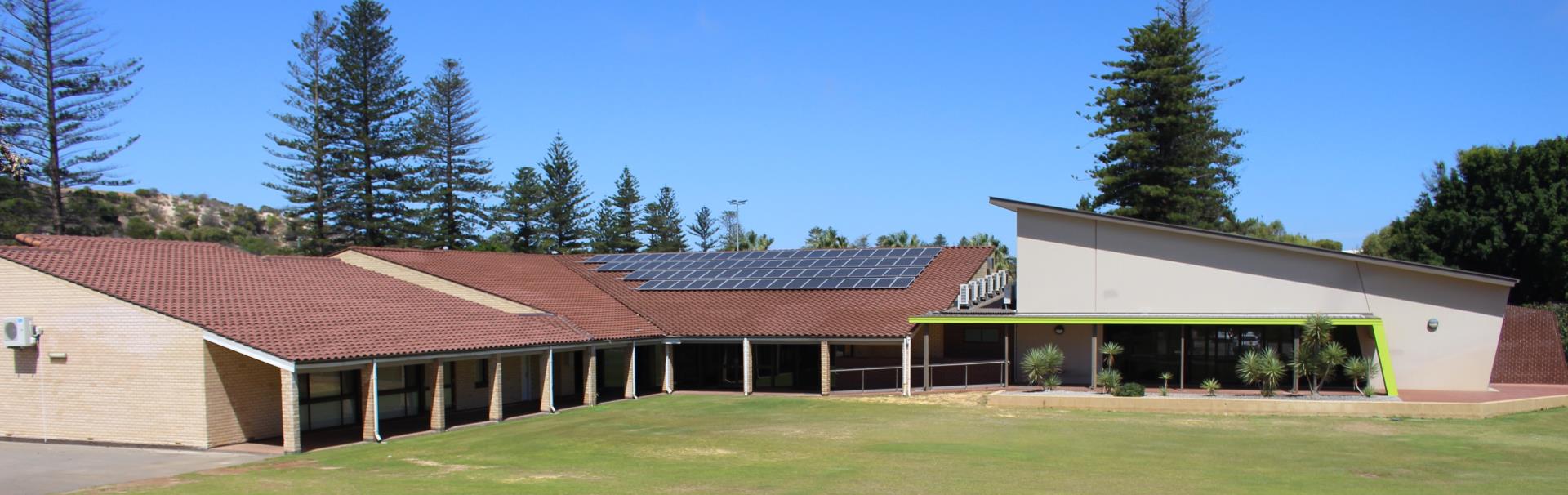 Solar panels were installed on the QEII Seniors and Community Centre in 2012.