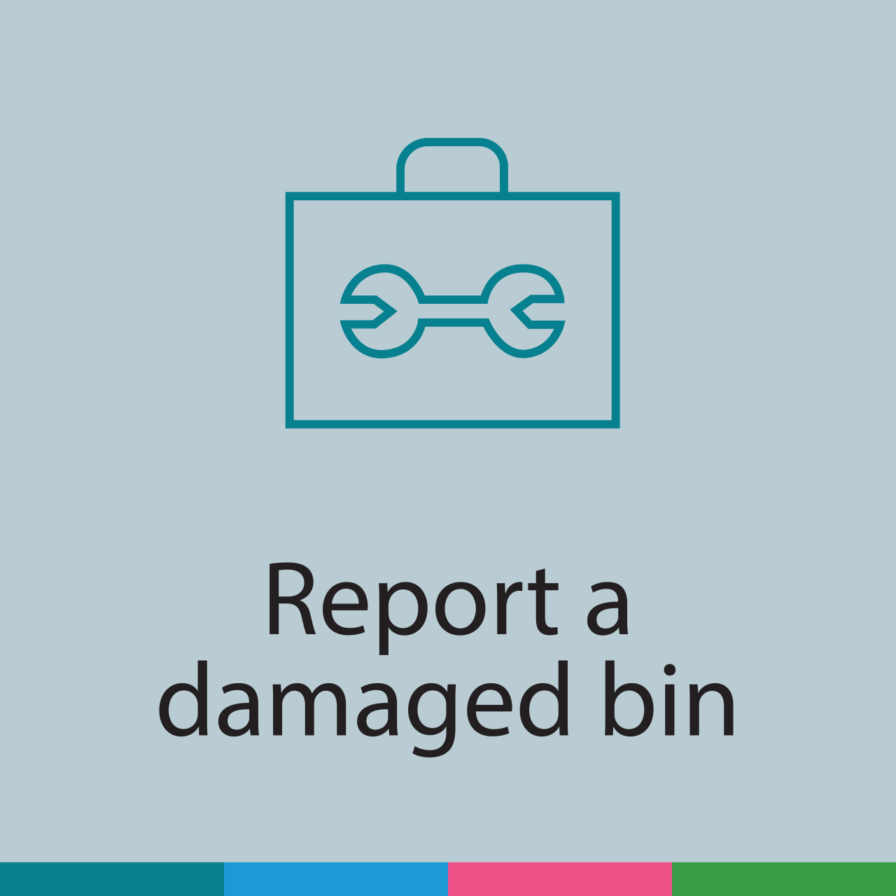 damaged bin