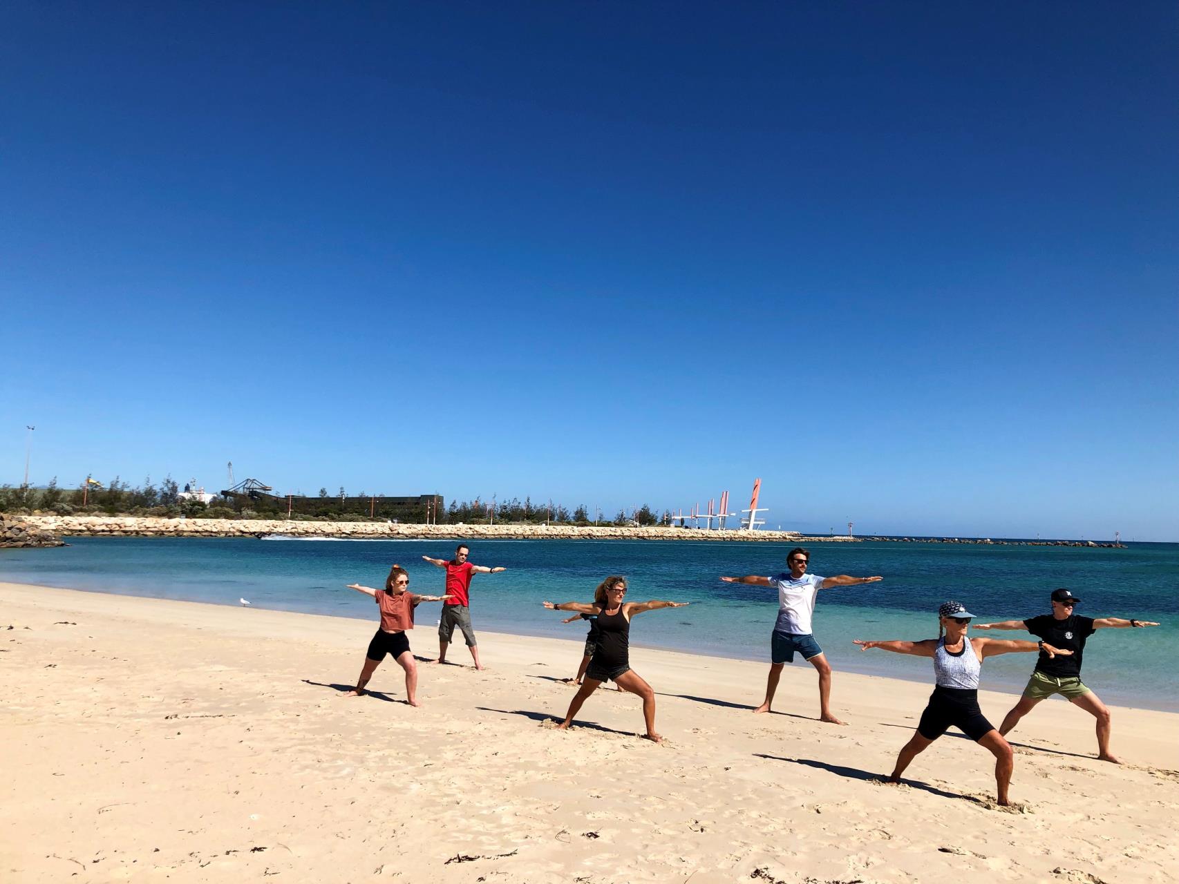 Beach Yoga 