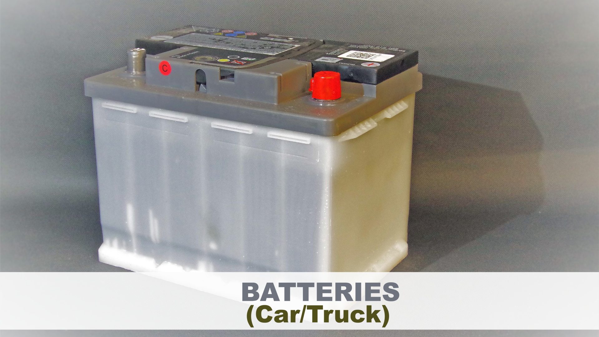 Recycling Car/Truck Batteries