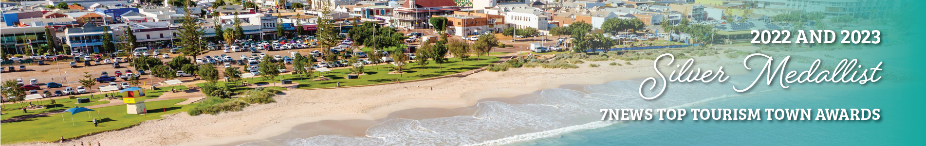 Picture: Top Tourism Town Silver Medal 2022 and 2023