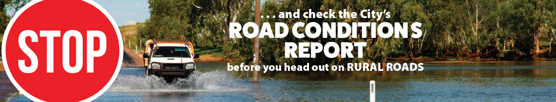 Picture: Road Conditions Report Webpage Promotion