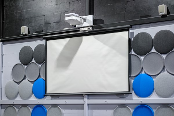 Geraldton Youth Centre - Geraldton Youth Centre projector and