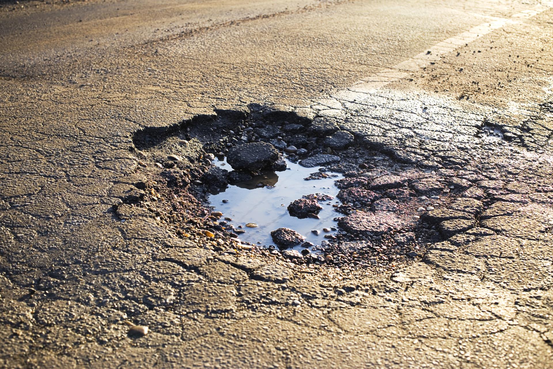Help keep our roads safe and report potholes