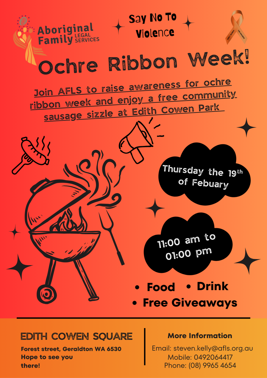 Ochre Ribbon Week