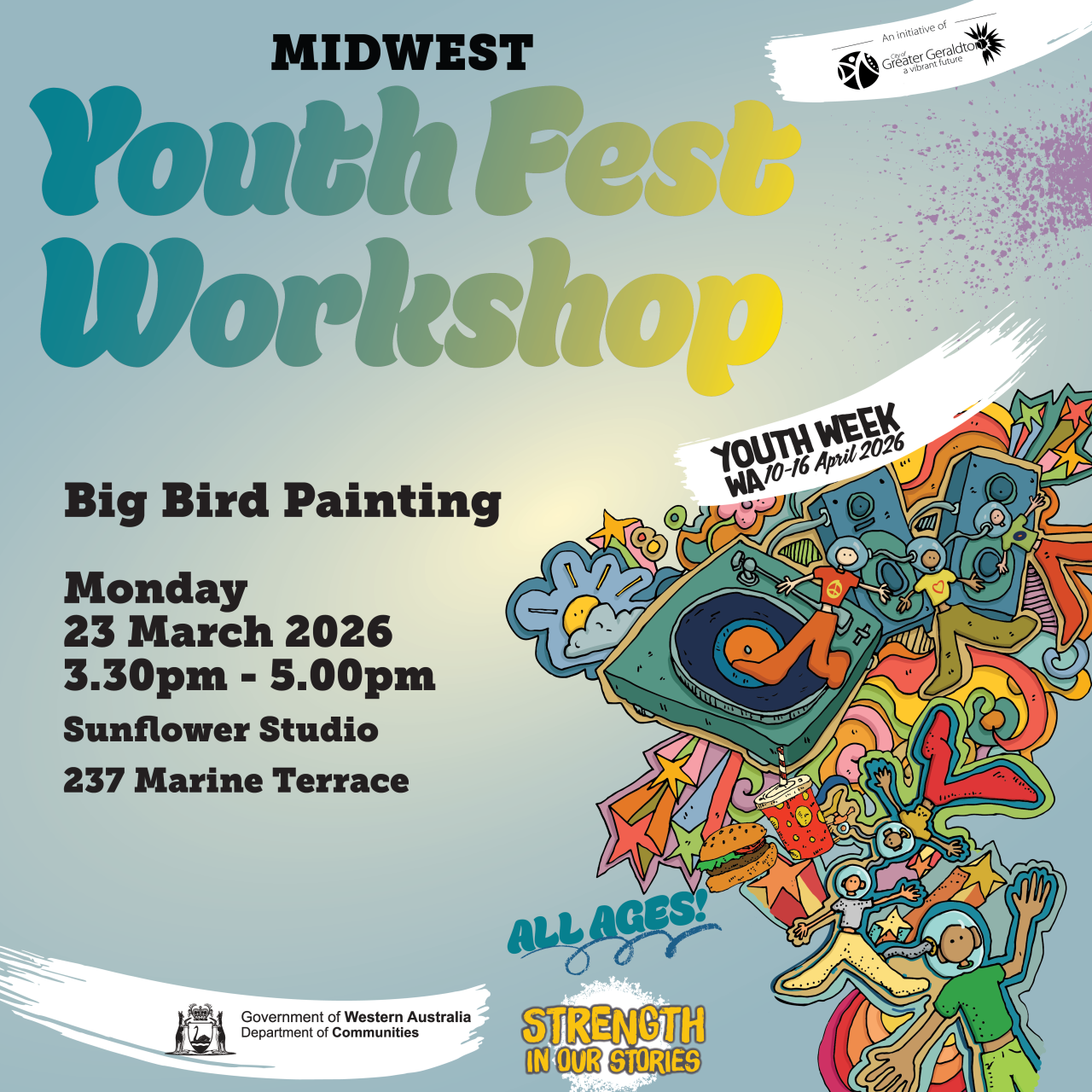 Big Bird Painting | Midwest Youth Festival 2026