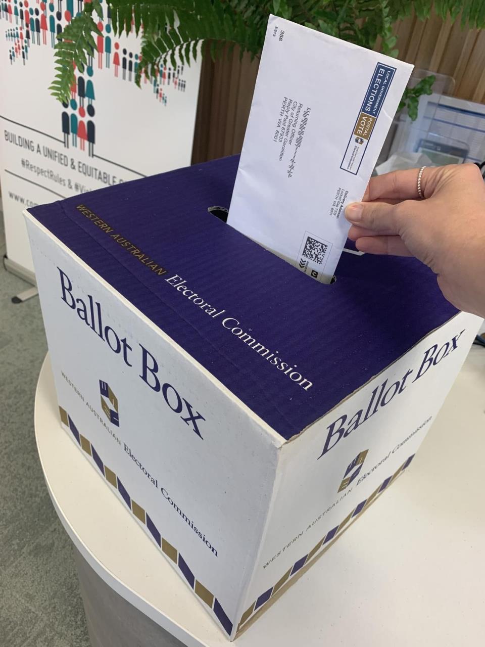 Community urged to make their vote count!