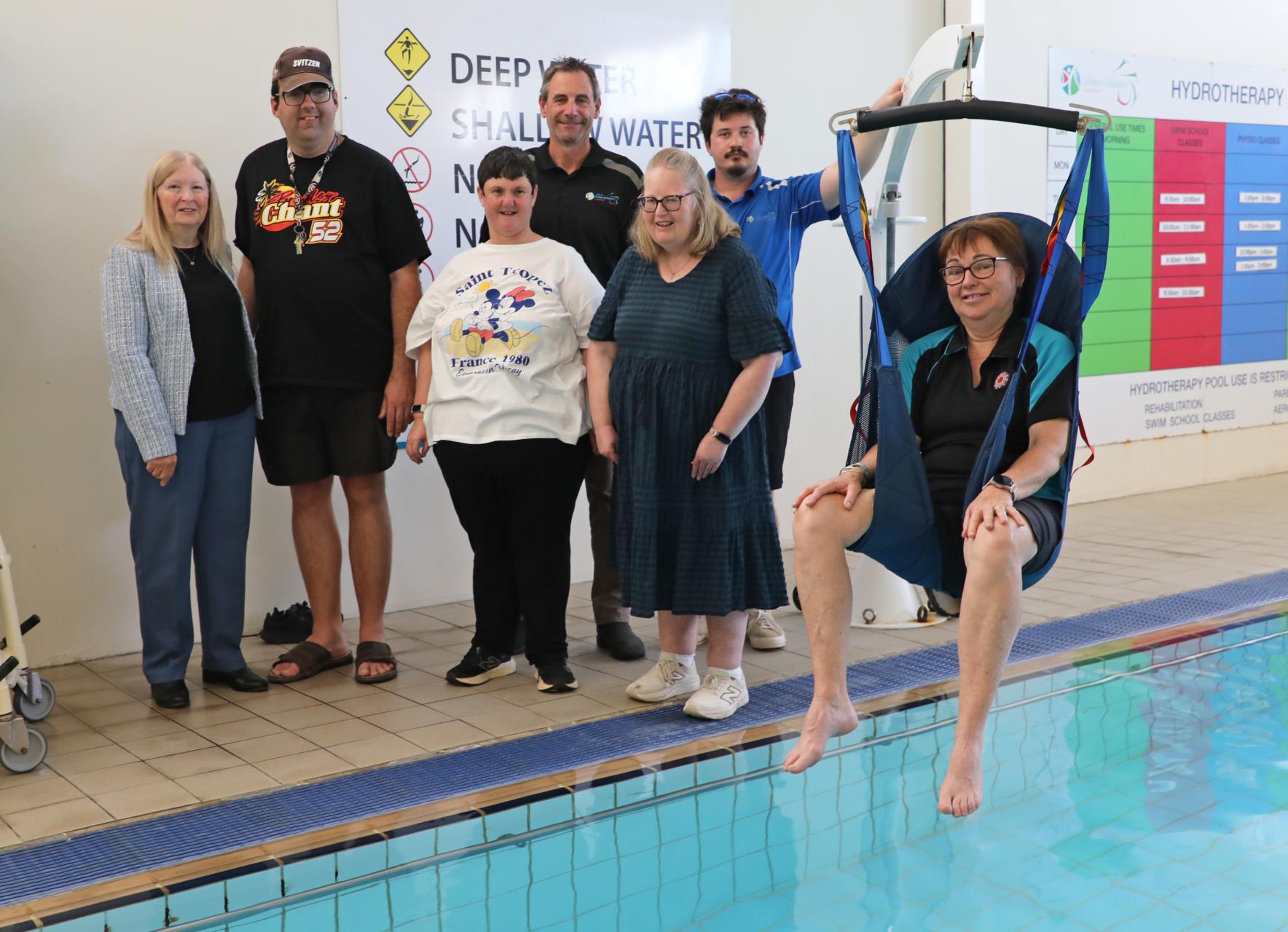 Community donation boosts access at Aquarena