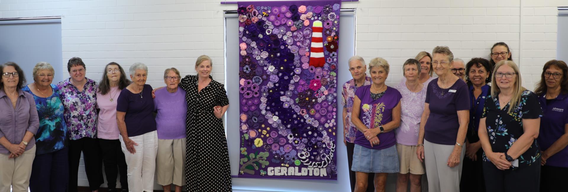 Purple Road comes to life at the QEII Centre