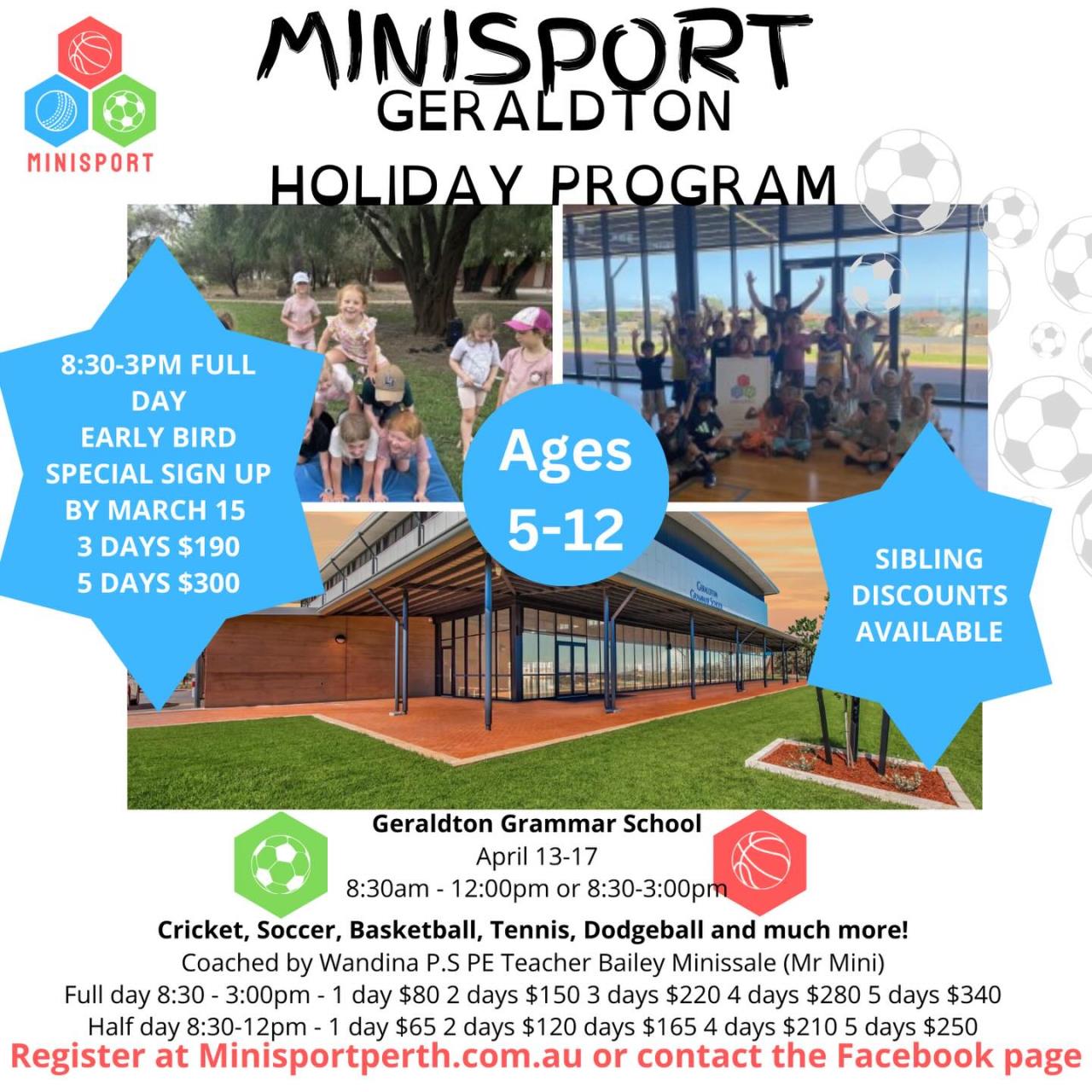 Minisport Holiday Program