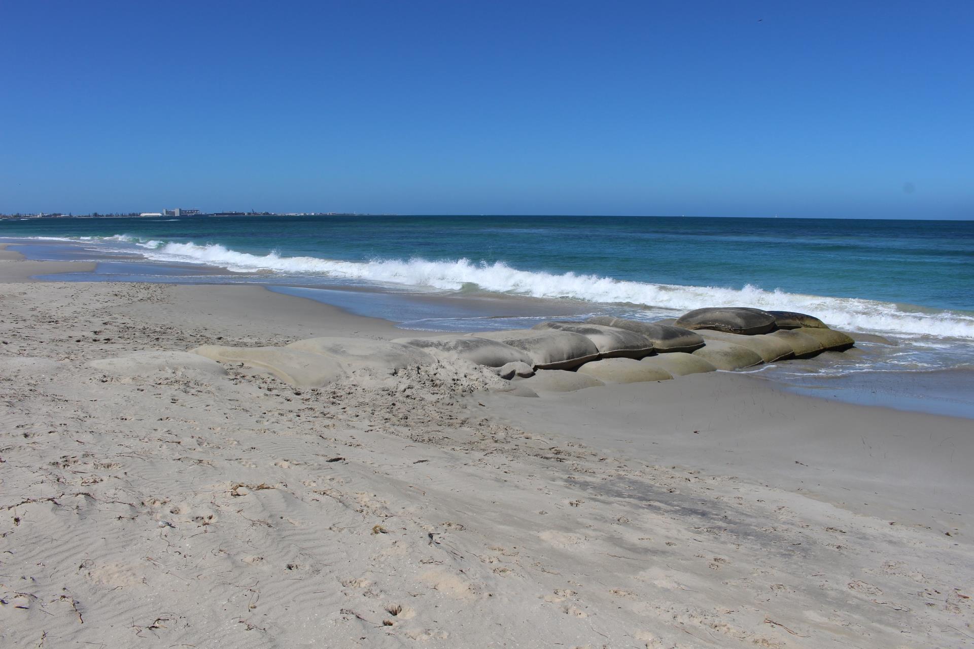 Sunset Beach coastal adaptation works continue