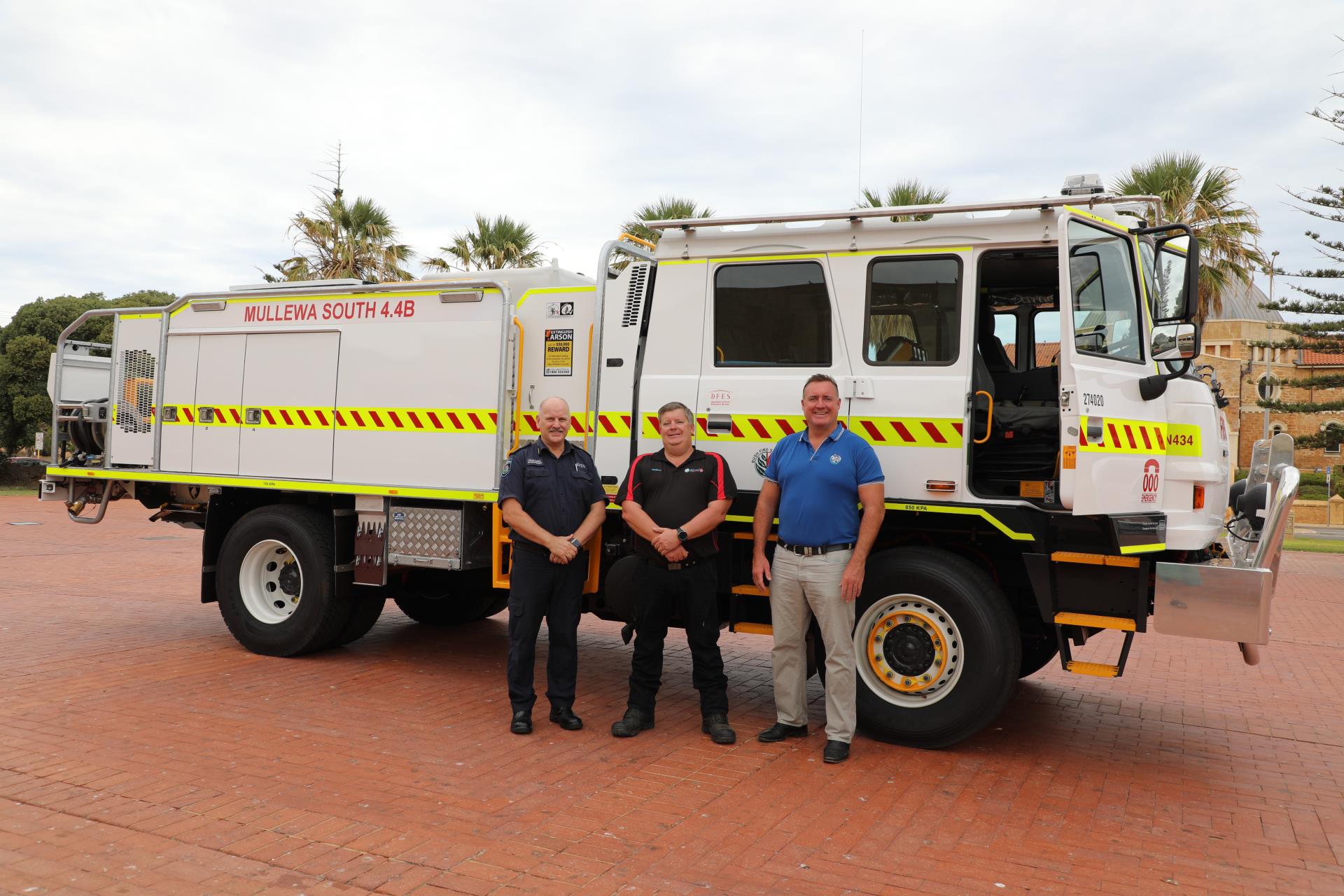 New bush fire truck for Mullewa and Pindar