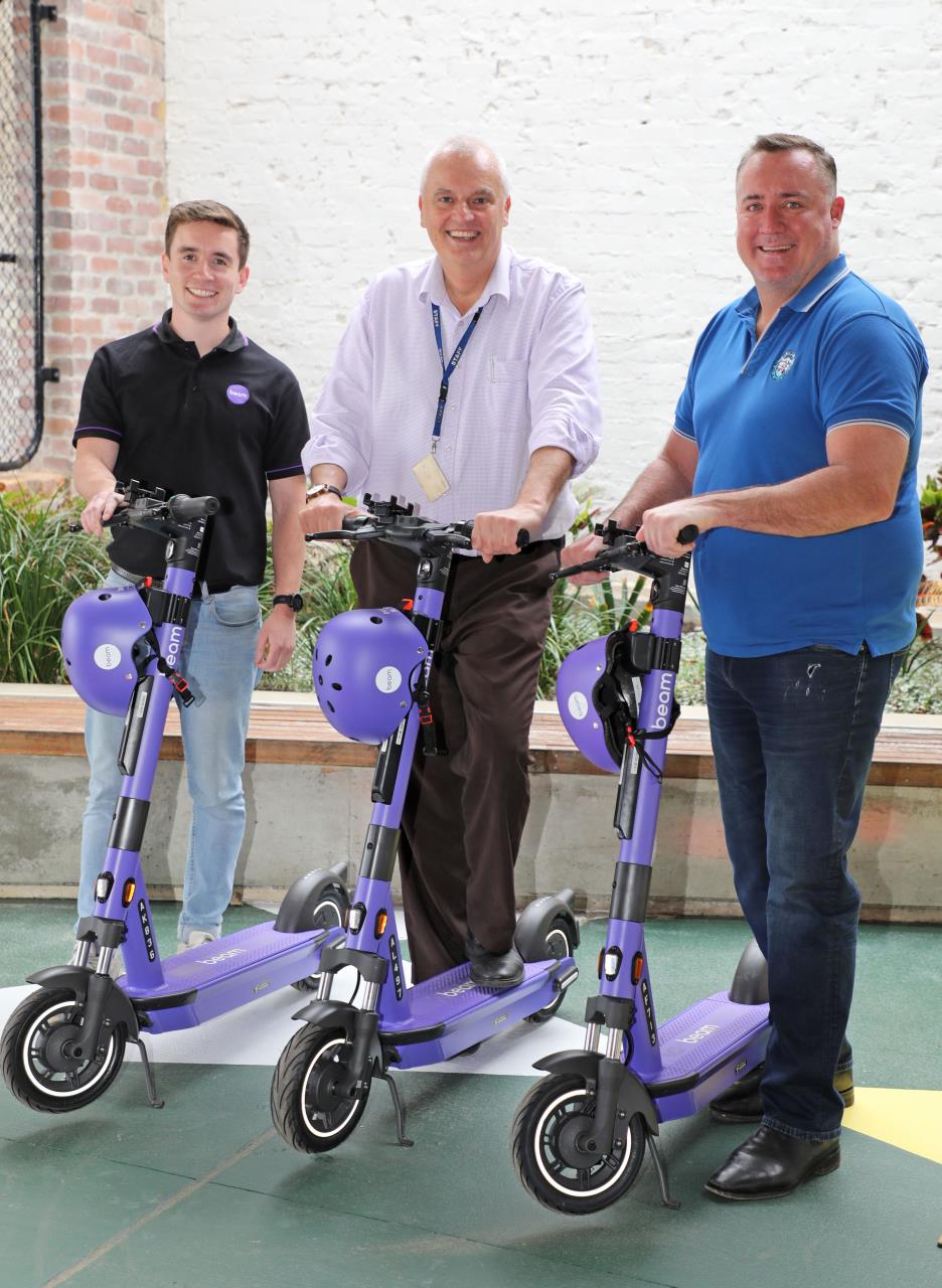 e-scooter trial officially launches
