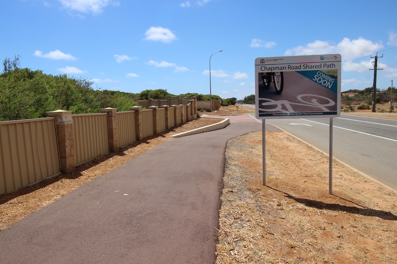 Construction of Chapman Road Shared Path begins