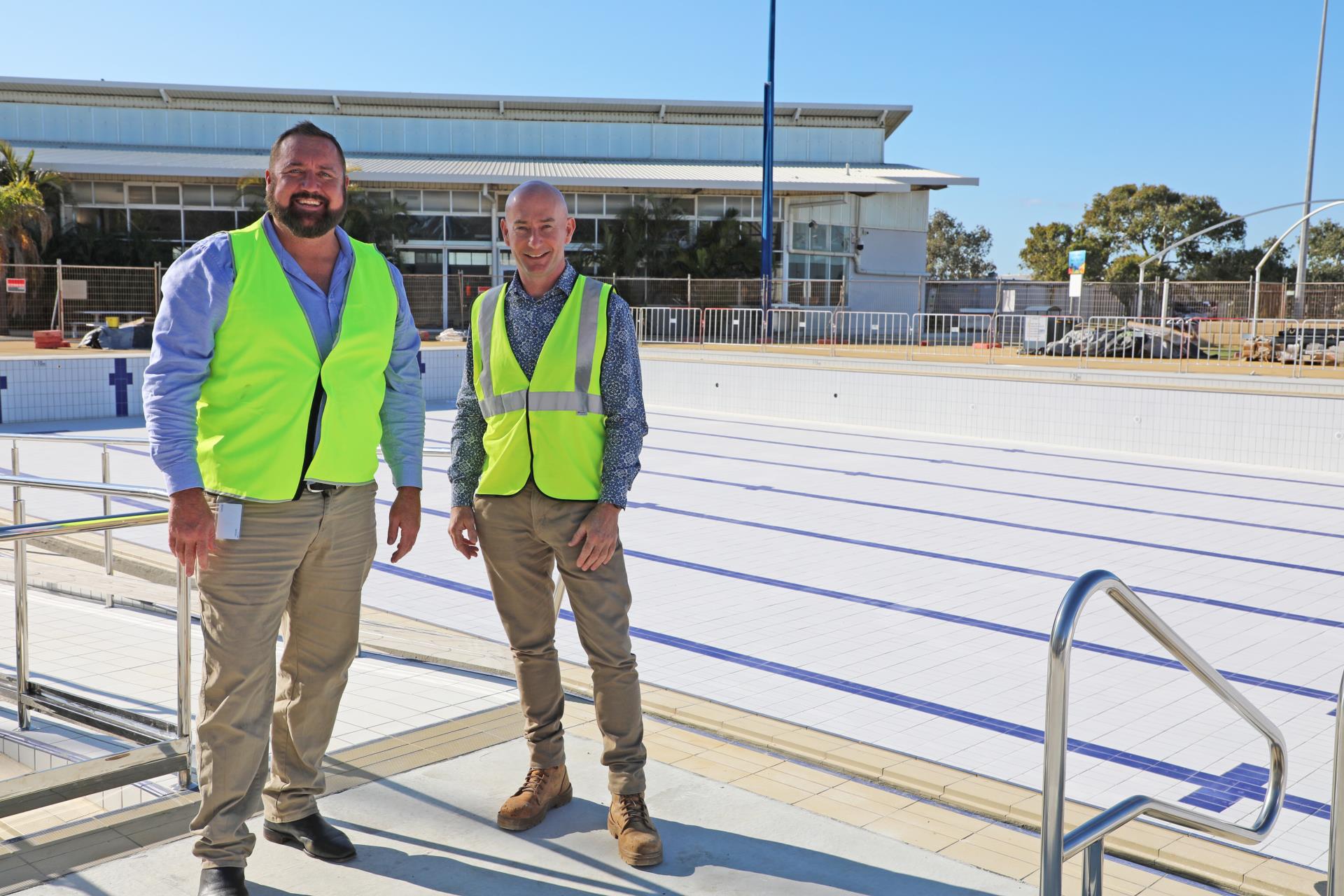 Aquarena outdoor pool primed to open for summer