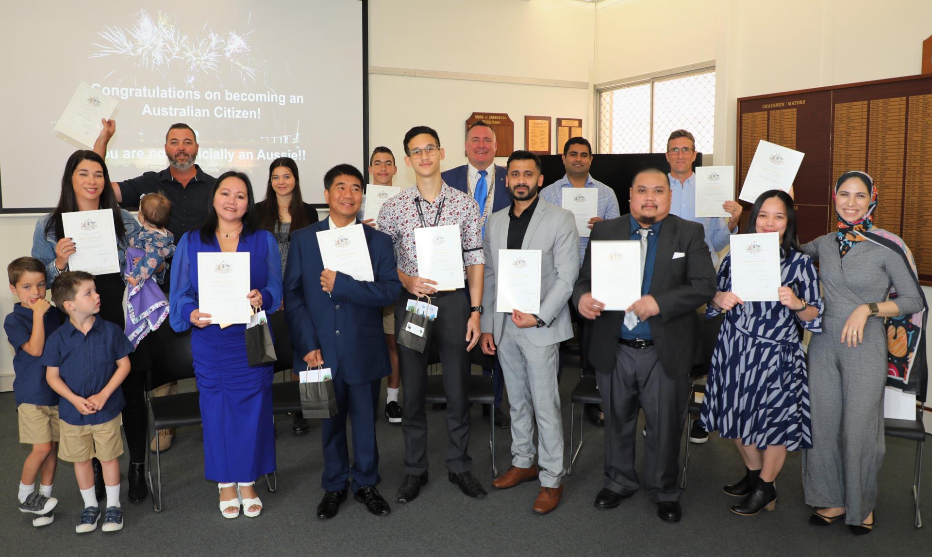 New Aussies welcomed this Australian Citizenship Day