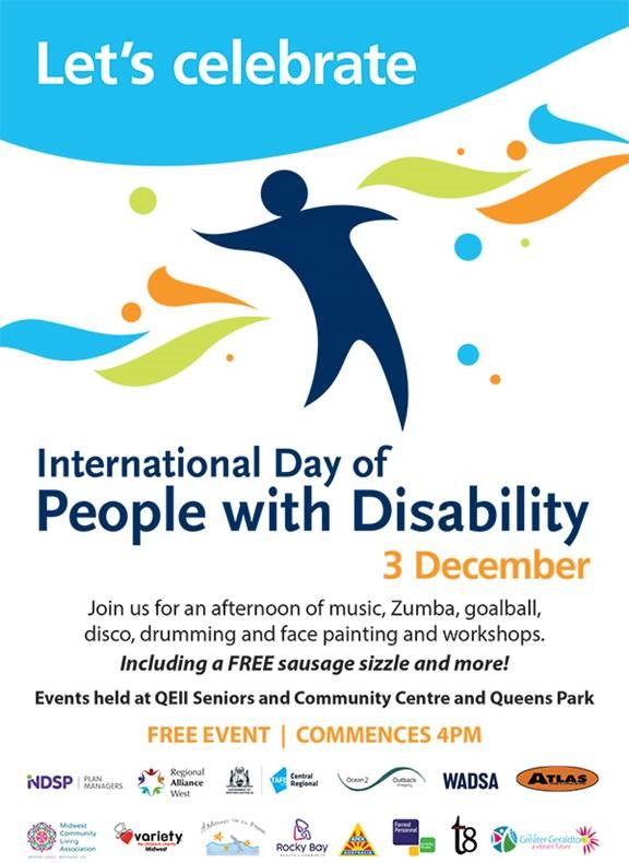 Community to celebrate International Day of People with Disability