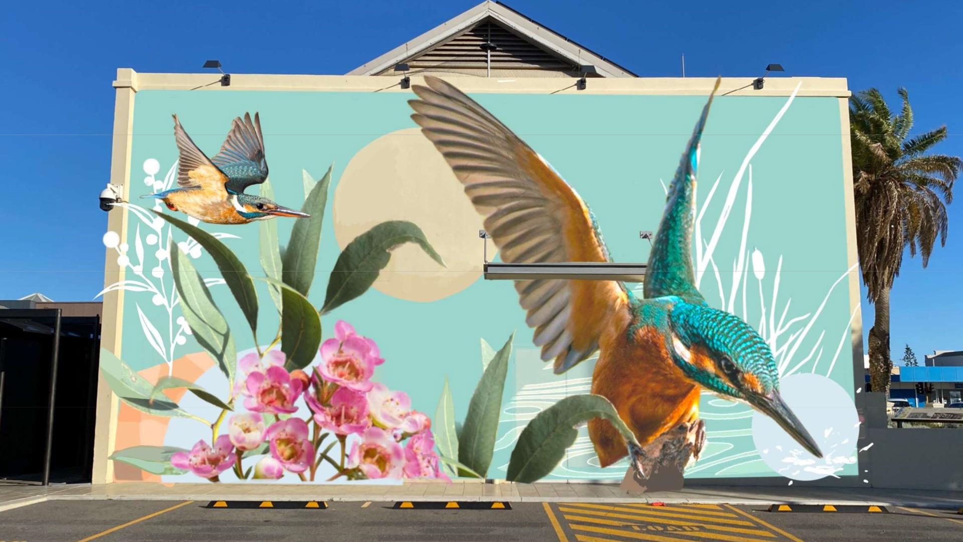 New mural to celebrate native flora and fauna